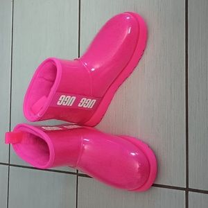 UGG Classic Clear Mini Marbled Boot